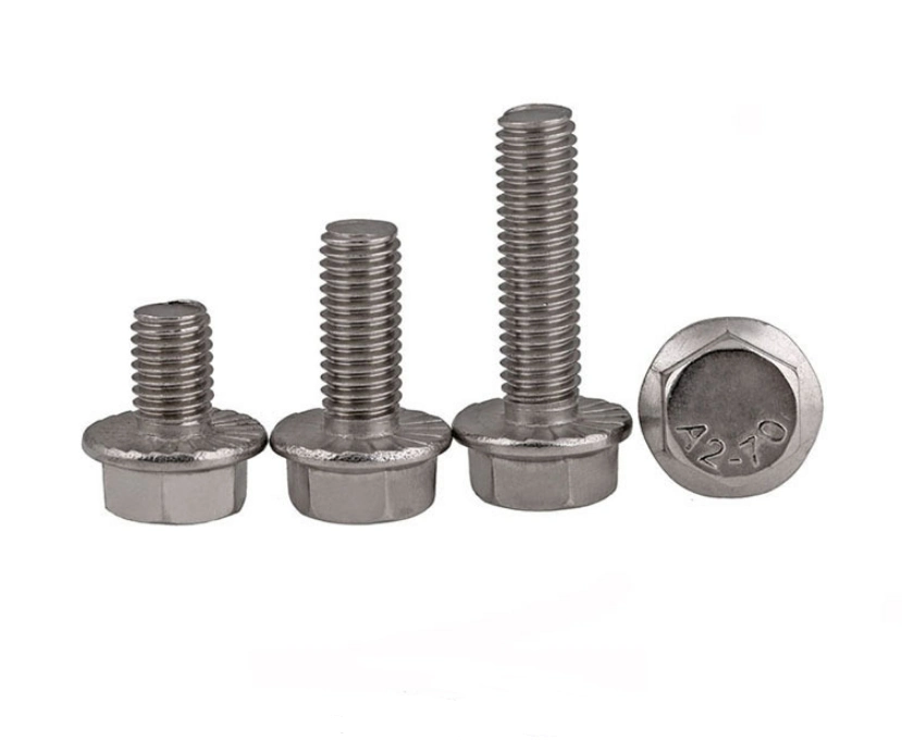 DIN Titanium Hexagon Head Flange Bolt Screw Fastener